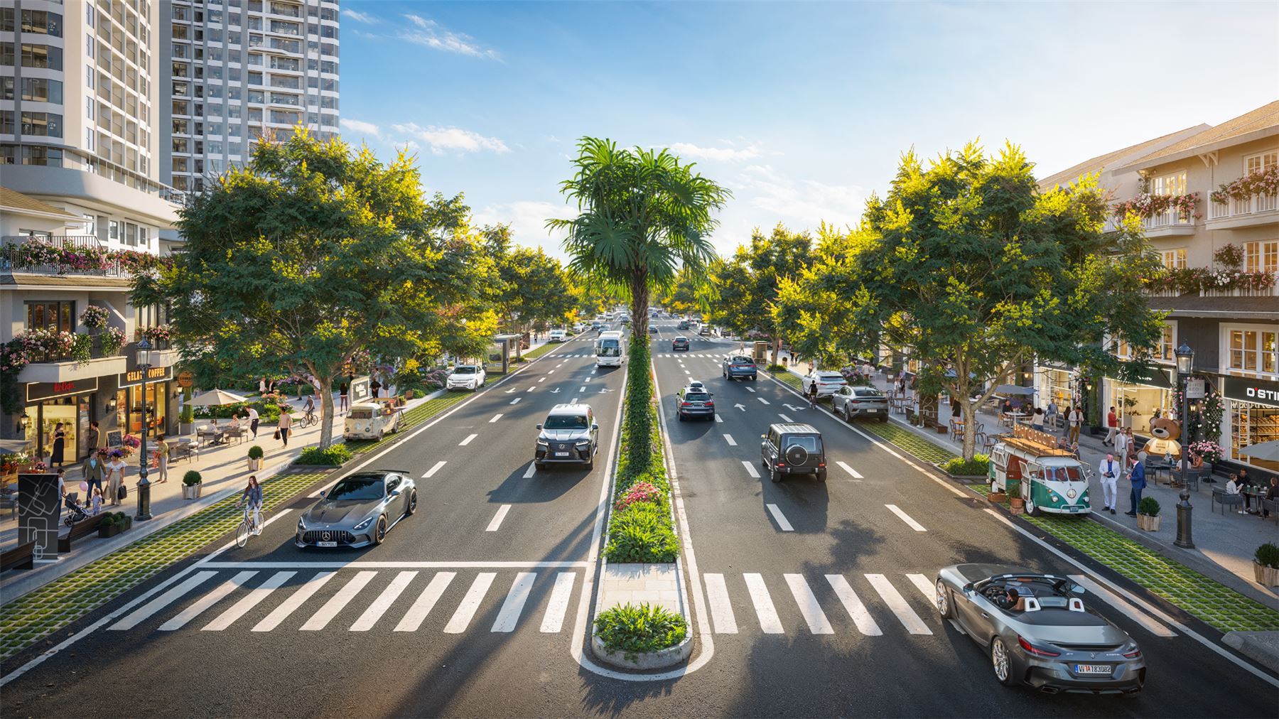 Phố thương mại Đại lộ Quảng Trường