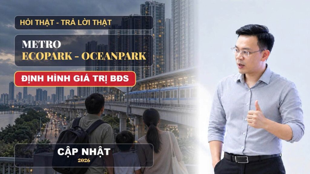 METRO SỐ 1 TẠI TP.HCM VÀ BÀI HỌC CHO NHÀ ĐẦU TƯ BẤT ĐỘNG SẢN PHÍA ĐÔNG HÀ NỘI